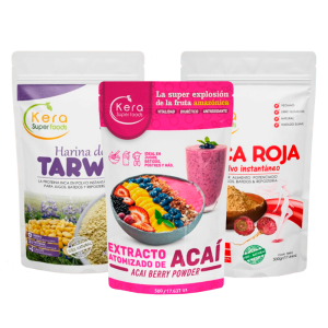 Harina de Tarwi + Acaí Atomizada + Maca Roja 500g