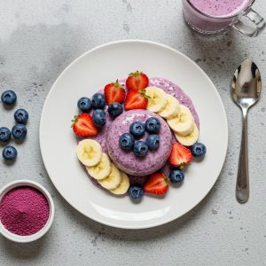 Harina de Tarwi + Arándano  Atomizado + Maca roja 500g