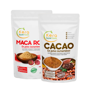Maca roja + Cacao 1kg