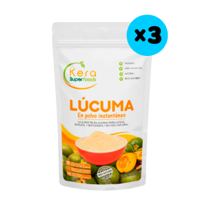 Lúcuma en polvo 1kg x3