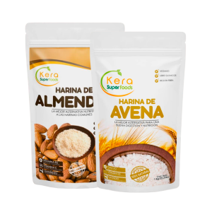 Harina de almendra 1kg + Harina de avena 1kg